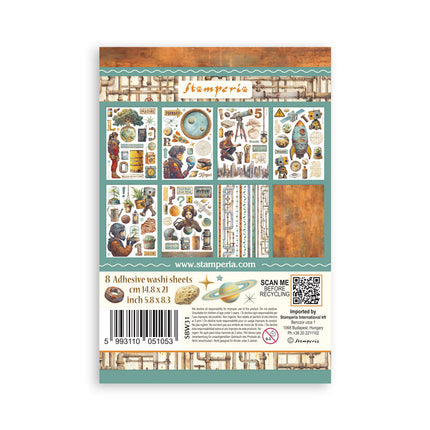 Stamperia - A New Beginning - A5 Washi Pad
