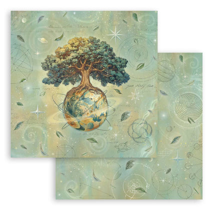 Stamperia - A New Beginning - 8x8 Paper Pad