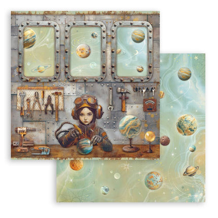Stamperia - A New Beginning - 8x8 Paper Pad