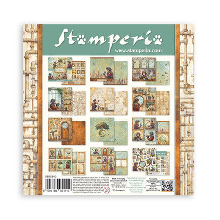 Stamperia - A New Beginning - 8x8 Paper Pad