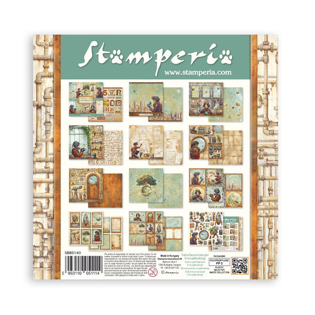 Stamperia - A New Beginning - 8x8 Paper Pad