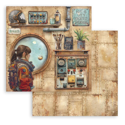 Stamperia - A New Beginning - 8x8 Paper Pad