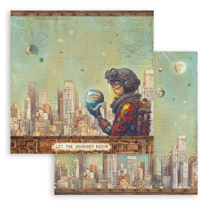 Stamperia - A New Beginning - 8x8 Paper Pad