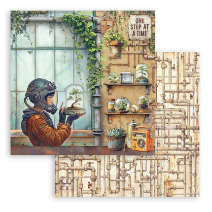 Stamperia - A New Beginning - 8x8 Paper Pad