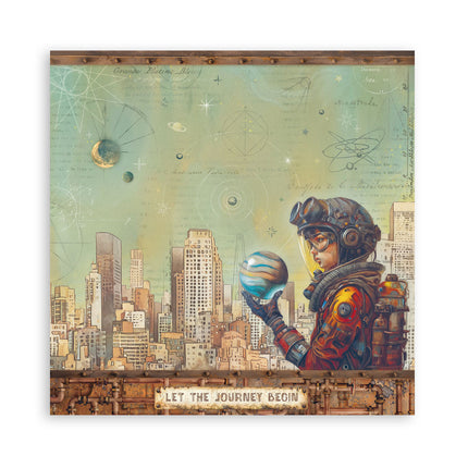 Stamperia - A New Beginning - Maxi 12x12 Paper Pad