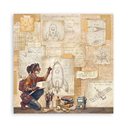 Stamperia - A New Beginning - Maxi 12x12 Paper Pad