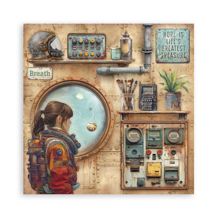 Stamperia - A New Beginning - Maxi 12x12 Paper Pad
