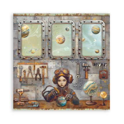Stamperia - A New Beginning - Maxi 12x12 Paper Pad