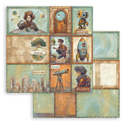 Stamperia - A New Beginning - Mixed Cards