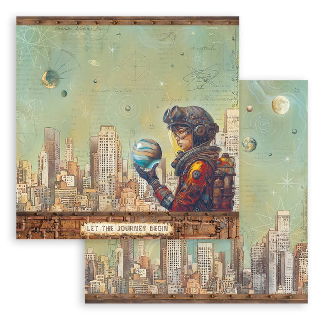 Stamperia - A New Beginning - Skyline