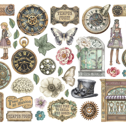 Stamperia - Gardens of Time - Die Cuts