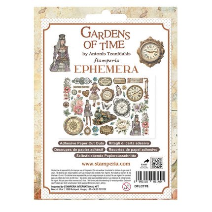 Stamperia - Gardens of Time - Ephemera
