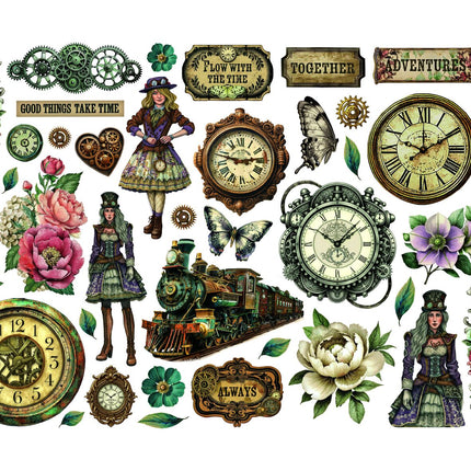 Stamperia - Gardens of Time - Ephemera