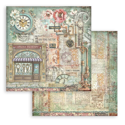 Stamperia - Gardens of Time - 12x12 Paper Pad