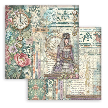 Stamperia - Gardens of Time - 12x12 Paper Pad