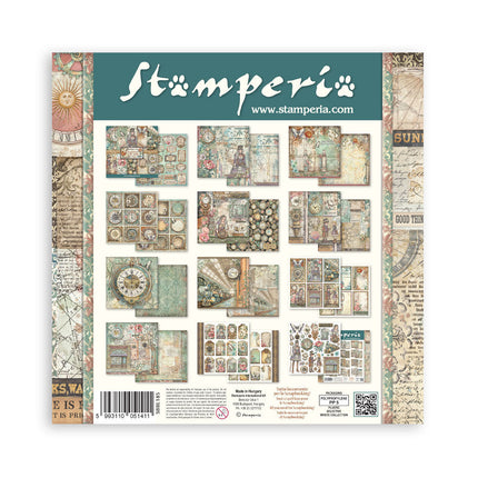 Stamperia - Gardens of Time - 12x12 Paper Pad