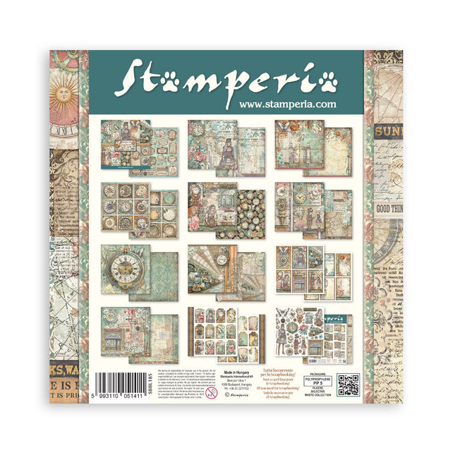 Stamperia - Gardens of Time - 12x12 Paper Pad
