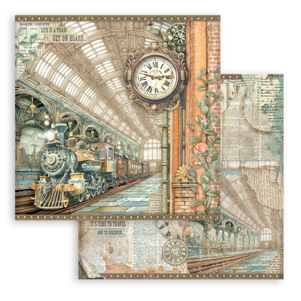 Stamperia - Gardens of Time - 8x8 Paper Pad