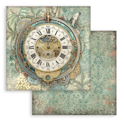 Stamperia - Gardens of Time - 8x8 Paper Pad