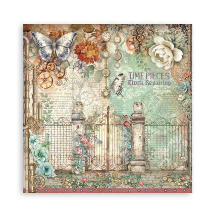 Stamperia - Gardens of Time - Maxi 12x12 Paper Pad