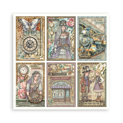 Stamperia - Gardens of Time - Maxi 12x12 Paper Pad