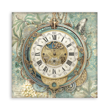 Stamperia - Gardens of Time - Maxi 12x12 Paper Pad