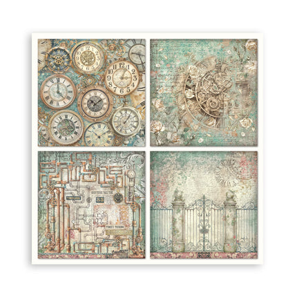 Stamperia - Gardens of Time - Maxi 12x12 Paper Pad