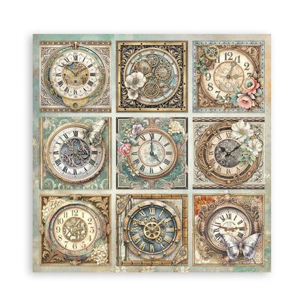 Stamperia - Gardens of Time - Maxi 12x12 Paper Pad
