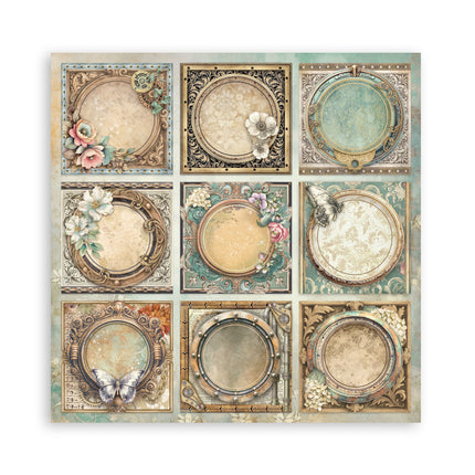 Stamperia - Gardens of Time - Maxi 12x12 Paper Pad