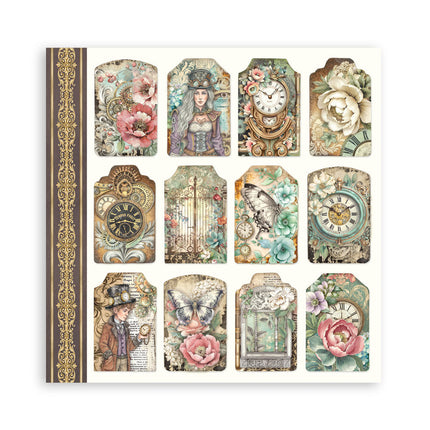 Stamperia - Gardens of Time - Maxi 12x12 Paper Pad