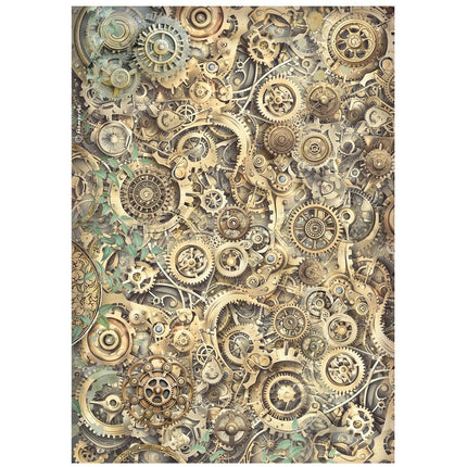 Stamperia - Gardens of Time - Rice Paper A4 Selection