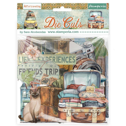 Stamperia - Art of Travelling - Die Cuts