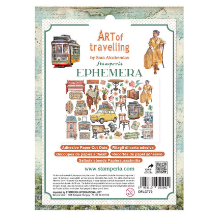 Stamperia - Art of Travelling - Ephemera