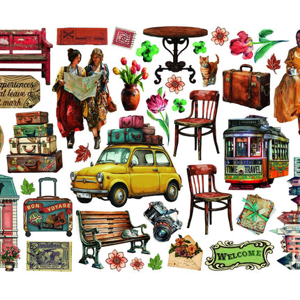 Stamperia - Art of Travelling - Ephemera