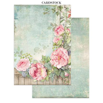 Stamperia - House of Roses - Junk journal stickers, cut-outs, backgrounds