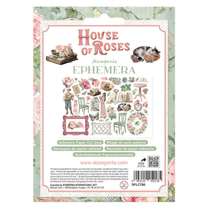 Stamperia - House of Roses - Ephemera