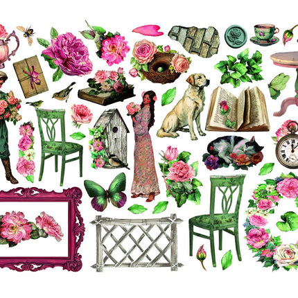 Stamperia - House of Roses - Ephemera