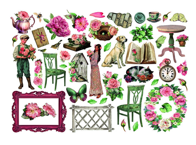 Stamperia - House of Roses - Ephemera