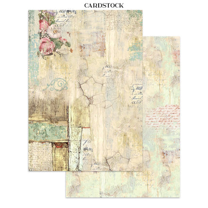 Stamperia - Wonderland - Junk journal stickers, cut-outs, backgrounds
