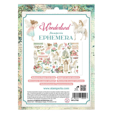 Stamperia - Wonderland - Ephemera