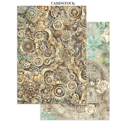 Stamperia - Gardens of Time - Junk Journal Focus Points A5
