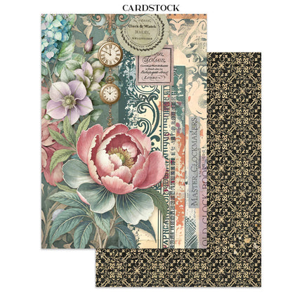 Stamperia - Gardens of Time - Junk Journal Focus Points A5
