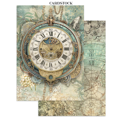 Stamperia - Gardens of Time - Junk Journal Focus Points A5