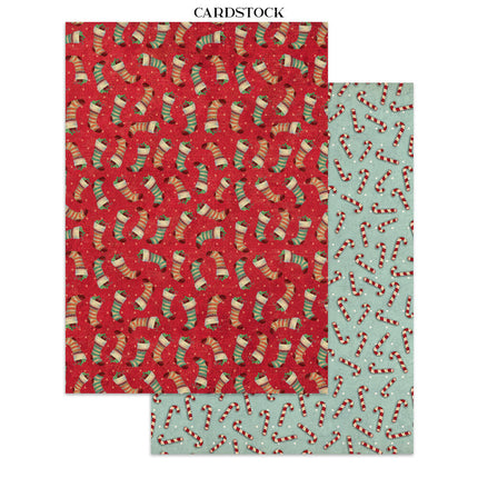 Stamperia - Classic Christmas - Junk journal stickers, cut-outs, backgrounds