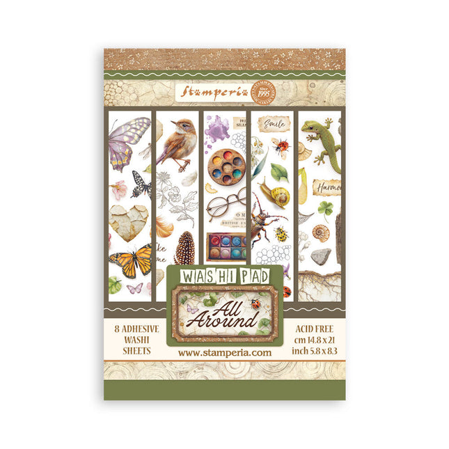 Stamperia - All Around - A5 Washi Pad