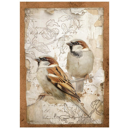 Stamperia - All Around - Mini Rice paper A6 8 sheets