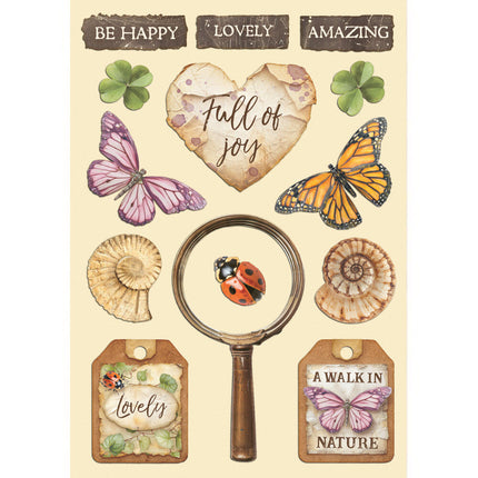 Stamperia - All Around - A5 Wooden Shapes