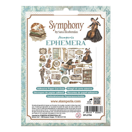 Stamperia - Symphony - Ephemera