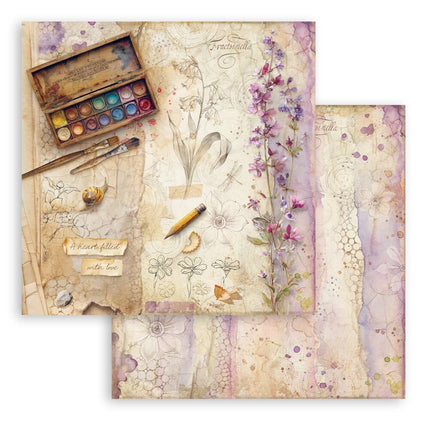 Stamperia - All Around - 8x8 Paper Pad