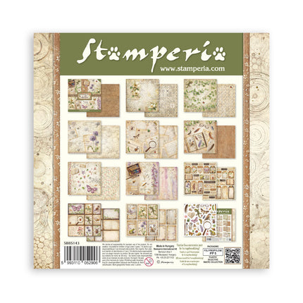 Stamperia - All Around - 8x8 Paper Pad
